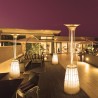 Poêle à gaz chauffage cheminée de jardin extérieur design moderne bar restaurant DolceVita Caractéristiques