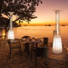 Poêle à gaz chauffage cheminée de jardin extérieur design moderne bar restaurant DolceVita Dimensions