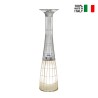 Poêle à gaz extérieur chauffage au gaz design moderne LED Bar Restaurant lumières DolceVita E.P. Vente