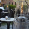 Poêle à gaz extérieur chauffage au gaz design moderne LED Bar Restaurant lumières DolceVita E.P. Remises