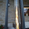 Poêle à gaz méthane chauffage pyramidal pour l'extérieur des bars restaurants clubs hotels Falò Evo 