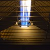 Poêle à gaz méthane chauffage pyramidal pour l'extérieur des bars restaurants clubs hotels Falò Evo 