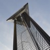 Poêle à gaz méthane chauffage pyramidal pour l'extérieur des bars restaurants clubs hotels Falò Evo 