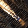 Poêle au gaz GPL extérieur pour bar restaurant Patio Pyramidale Réductions