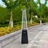 Poêle au gaz GPL extérieur pour bar restaurant Patio Pyramidale Modèle