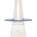 Table basse ronde Ø 80 cm pour poêle à gaz chauffage extérieur DolceVita Offre