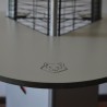 Table d'appoint pour poêle à gaz extérieur forme pyramide Falò Evo Promotion