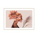 Tableau décoratif moderne photographique automne femme cadre 70 × 100 cm Unika 0047 Vente
