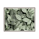 Tableau décoratif moderne photographique plante feuilles Art cadre 30 × 40 cm Unika 0055 Vente