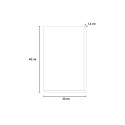 Fotoprint poster aloe bladeren met lijst 30x40cm Unika 0060 Korting