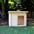 Houten hondenhok voor middelgrote tot kleine honden voor buiten 98x77 h84cm Lilly Aanbieding