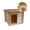 Houten hondenhok voor middelgrote tot kleine honden voor buiten 98x77 h84cm Lilly Aanbod