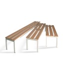 Kleedkamerbank 6 zitplaatsen voor sportschool, zwembad, school 200x37x43cm Sit L Korting