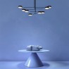 Moderne hanglamp 8 verstelbare LED-lichten Fad Maytoni Catalogus
