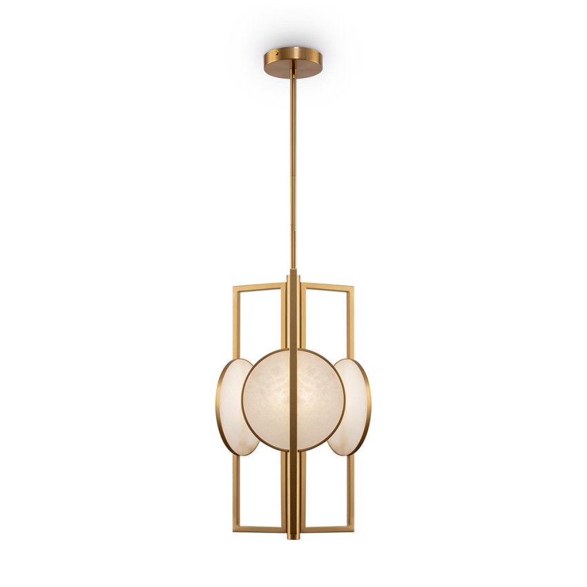 Suspension moderne en métal doré 3 lumières Marbre Maytoni Promotion Suspension moderne en métal doré 3 lumières Marbre Maytoni Promotion