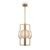 Suspension moderne en métal doré 3 lumières Marbre Maytoni Promotion