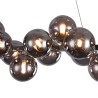Hanglamp met chroom bollen voor woonkamer tafel Dallas Maytoni Kortingen
