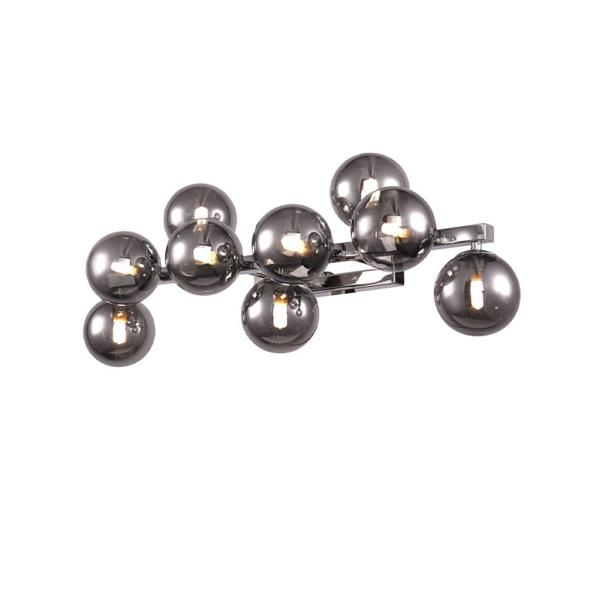 Wandlamp met design in chroom en glazen bollen Dallas Maytoni Aanbieding Wandlamp met design in chroom en glazen bollen Dallas Maytoni Aanbieding