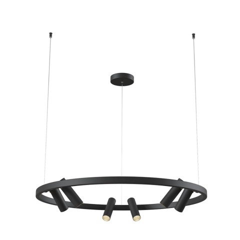 Suspension noire à spots LED réglables Satellite Maytoni Promotion