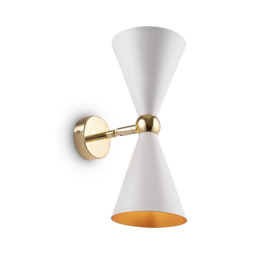 Wandlamp met dubbele draaibare kegel Vesper Maytoni Aanbieding Wandlamp met dubbele draaibare kegel Vesper Maytoni Aanbieding