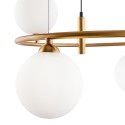 Moderne plafondlamp met hangende ring en 4 bollen Ring Maytoni Catalogus