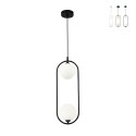 Moderne plafondhanglamp bollen Ring Maytoni Aanbieding