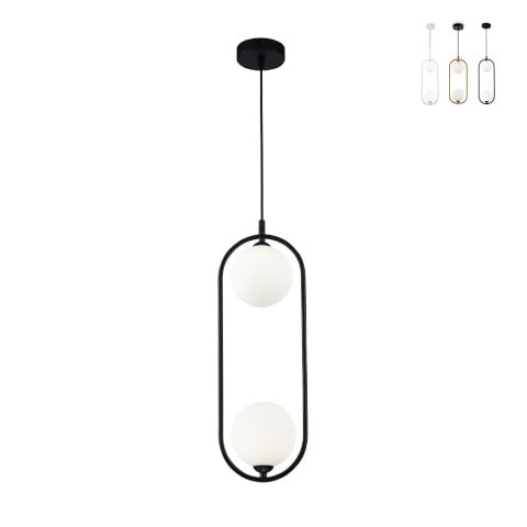 Suspension plafond design moderne sphères Ring Maytoni Promotion
