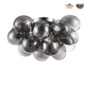 Plafonnier grappolo sphères verre salon Balbo Maytoni Promotion