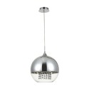 Suspension plafond sphère Ø 30cm verre chromé Fermi Maytoni Vente