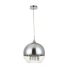 Suspension plafond sphère Ø 30cm verre chromé Fermi Maytoni Vente