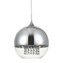 Suspension plafond sphère Ø 30cm verre chromé Fermi Maytoni Offre