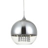 Suspension plafond sphère Ø 30cm verre chromé Fermi Maytoni Offre