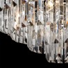 Lustre suspendu classique cristaux verre transparent Revero Maytoni Dimensions
