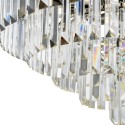 Lustre suspendu classique cristaux verre transparent Revero Maytoni Modèle
