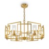 Suspension moderne dorée 6 lumières pour salon Bowi Maytoni Promotion