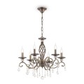 Klassieke kristallen kandelaar plafondlamp 6 lampen Grace Maytoni Aanbieding