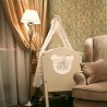 Lampadaire sur pied classique en tissu Grace Maytoni pour salon Promotion