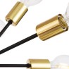 Zwarte hanglamp plafond met 12 fittingen Jackson Maytoni Korting