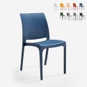 Chaise empilable pour bar restaurant jardin extérieur intérieur Volga BICA Offre