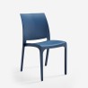 Chaise empilable pour bar restaurant jardin extérieur intérieur Volga BICA 