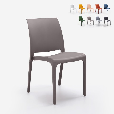 Set van 25 stapelbare Volga BICA stoelen voor tuin, bar of restaurant  Aanbieding