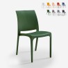 Set van 25 stapelbare Volga BICA stoelen voor tuin, bar of restaurant Kortingen