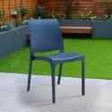 Chaise empilable pour bar restaurant jardin extérieur intérieur Volga BICA 