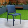 Chaise empilable pour bar restaurant jardin extérieur intérieur Volga BICA 