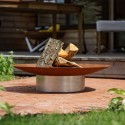 Brasero barbecue de jardin rond moderne extérieur terrasse Hestia Choix