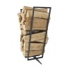 Porte-bûches pour poêle cheminée salon design moderne Log Rack Remises