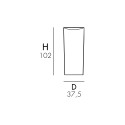 Solar LED RGB Verlichte Hoge Vaas h102 voor Tuin Arkema Tondo Korting