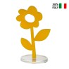 Objet déco fleur colorée style pop art pour étagère de salon Margherita Catalogue