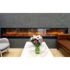 Cheminée électrique moderne encastrable 1500W 300cm chaleur 6 niveaux Etna Réductions