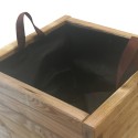 Houten plantenbak 40x40cm voor tuin, terras, buiten Gladys Verkoop
